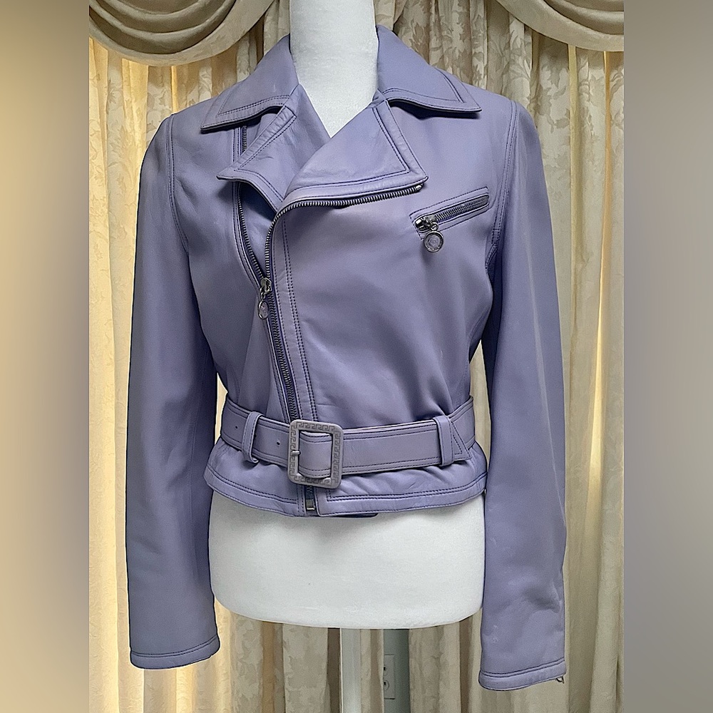 Authentic Vintage Gianni Versace leather jacket